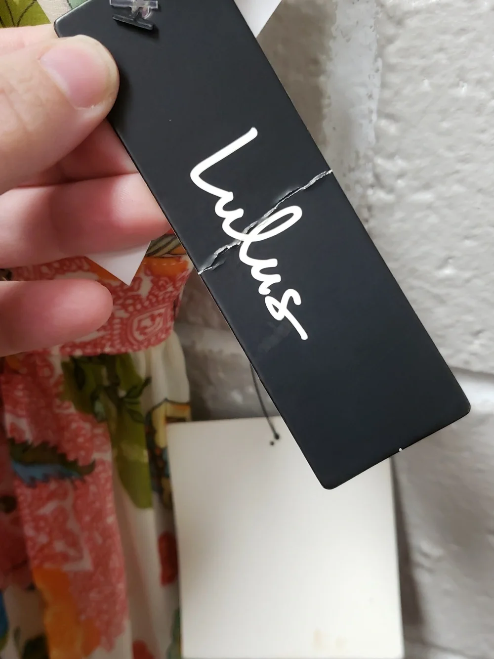 Floral Maxi Halter Dress in Multicolor - Picture 2 of 6